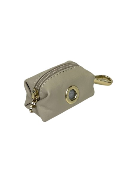 TAUPE PUPUBAG LEATHER