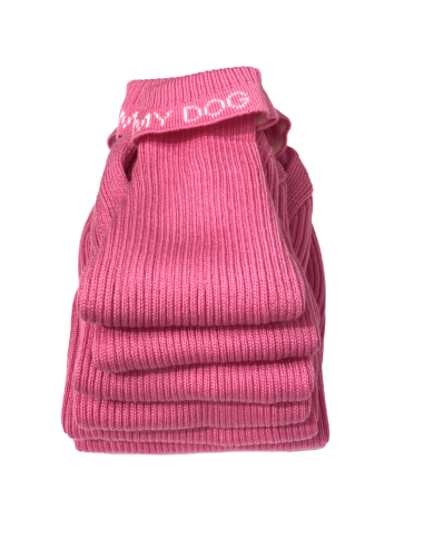 TURTLENECK WOOL PULL PINK BARBY