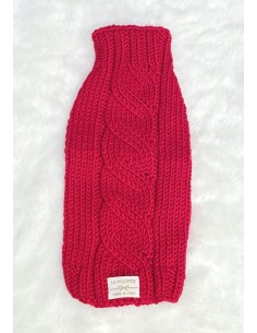 PULL TRECCIA ROSSO 2