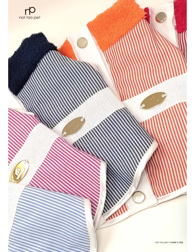 STRIPED GILET OCEAN STRIPED GILET OCEAN