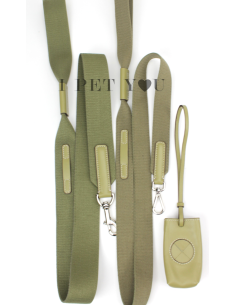 OLIVE TAPE LEASH