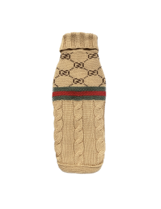 PULL JACQUARD CAMEL 2