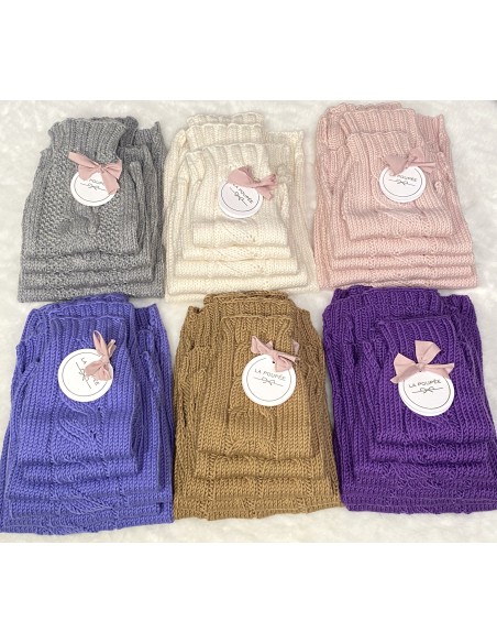 PULL TRECCIA ROSA CHIARO