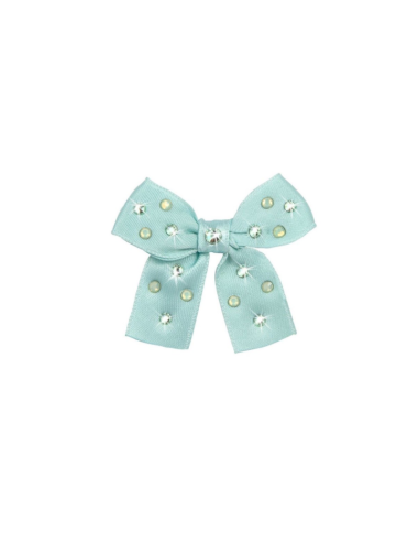 SUNSHINE BOW ACQUA HAIRCLIP