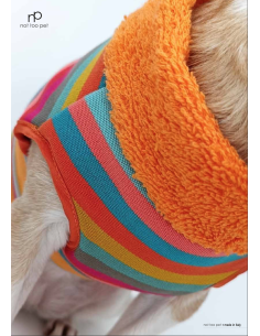RAINBOW STRIPED GILET 2