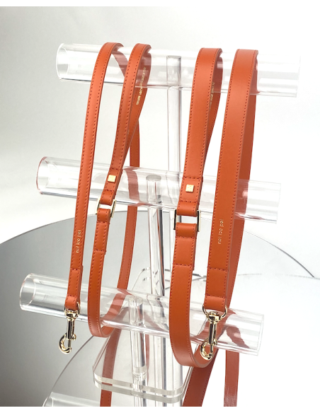 MANDARINO BASIC LEATHER LEASH