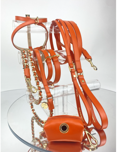 MANDARINO LEATHER BASIC HARNESS