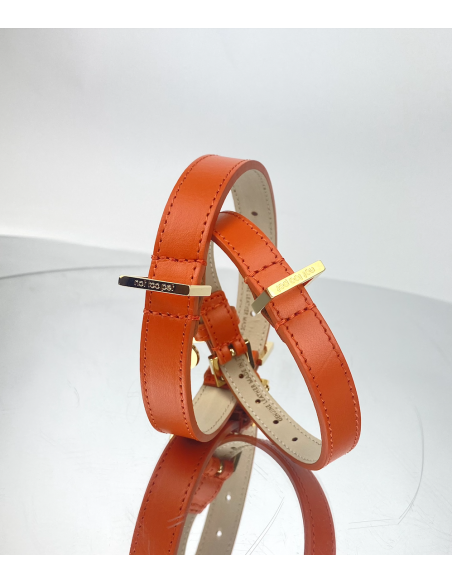 MANDARINO BASIC LEATHER COLLAR