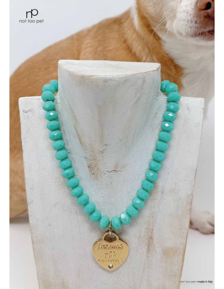 CRYSTAL NECKLACE TURCHESE