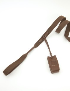 GUINZAGLIO NASTRO CIOCCOLATO 2