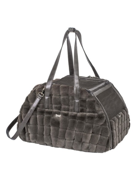 NEW ARIA BAG POSH FUR DARK CHOCO