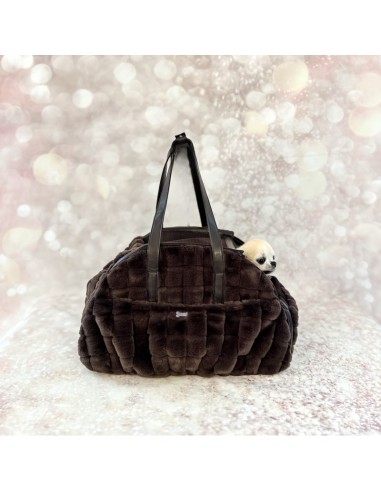 NEW ARIA BAG POSH FUR DARK CHOCO NEW ARIA BAG POSH FUR DARK CHOCO