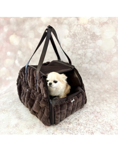 NEW ARIA BAG POSH FUR DARK CHOCO NEW ARIA BAG POSH FUR DARK CHOCO