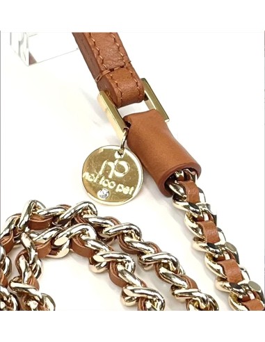 ICON LEATHER LEASH COGNAC