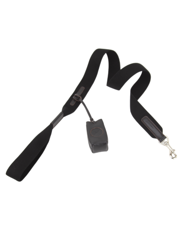 GUINZAGLIO NASTRO ONICE CHOCO