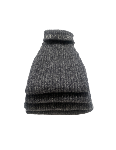 CASHMERE PULL DARK GREY MELANGE