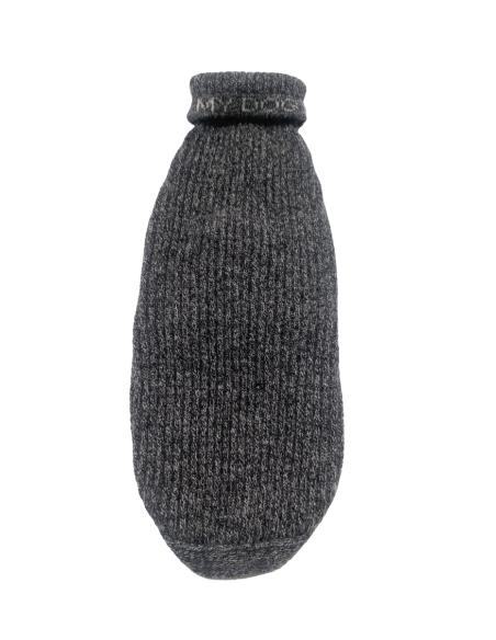 CASHMERE PULL DARK GREY MELANGE