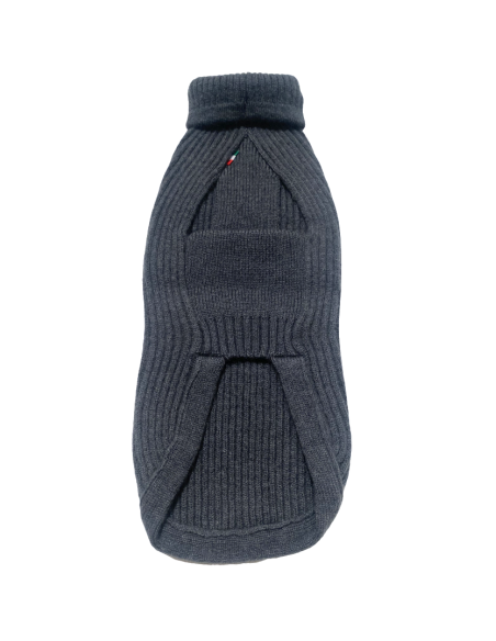 CASHMERE PULL DARK CEMENT