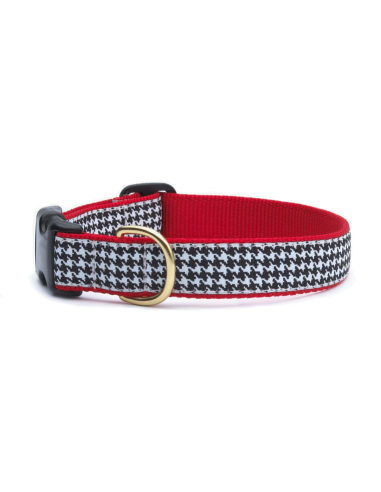 CLASSIC BLACK HOUNDSTOOTH COLLAR