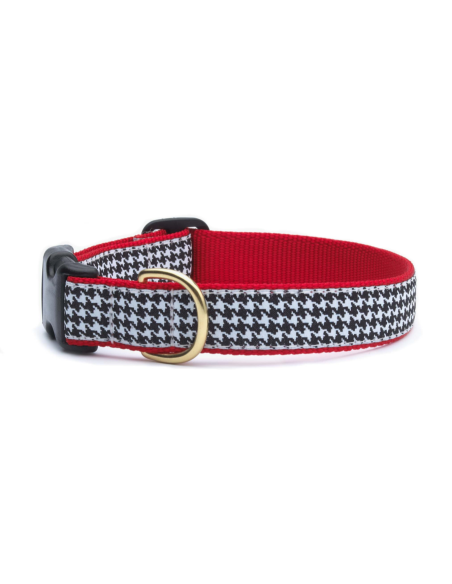 CLASSIC BLACK HOUNDSTOOTH COLLAR