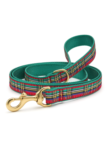 CHRISTMAS SPARKLE PLAID LEAD