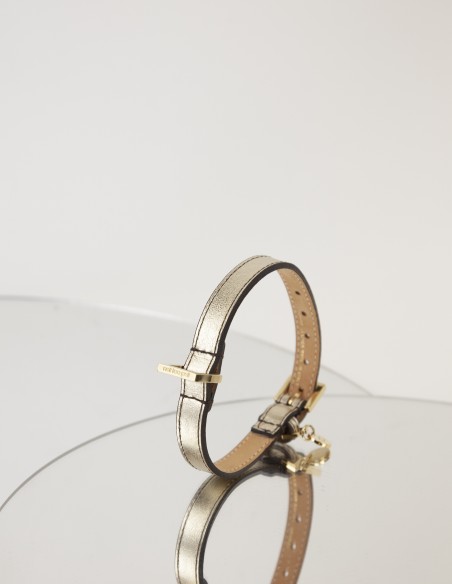 PLATINUM BASIC LEATHER COLLAR