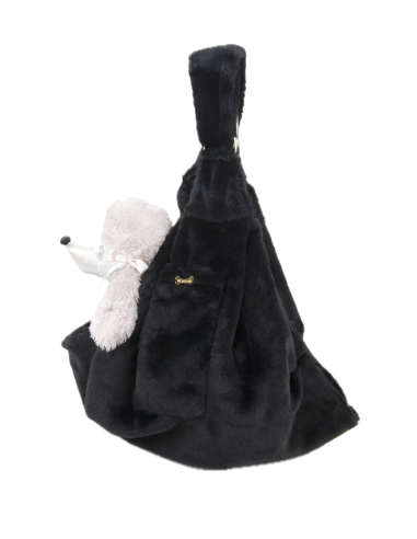 SOFT FUR BAG BLACK SOFT FUR BAG BLACK