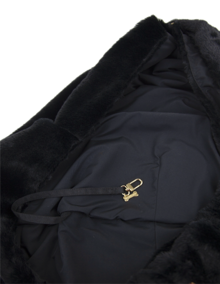 SOFT FUR BAG BLACK