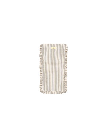 FPO COOL AND WARM PILLOW BEIGE STRIPES