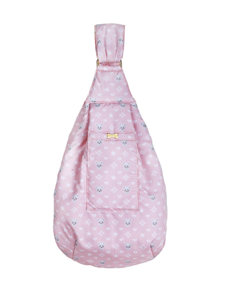 SOFT BAG MONOGRAM PINK