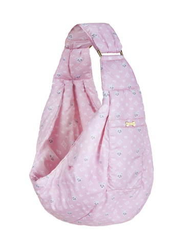 SOFT BAG MONOGRAM PINK