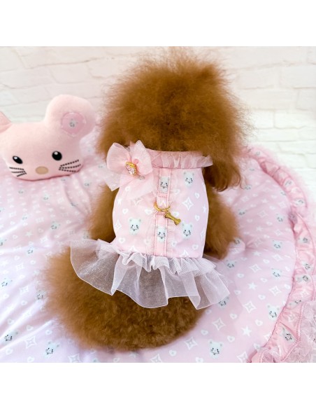 TOPOMIO DREAM HARNESS JACKET MONOGRAM PINK