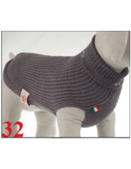 TURTLENECK WOOL PULL MEDIUM GREY TURTLENECK WOOL PULL MEDIUM GREY