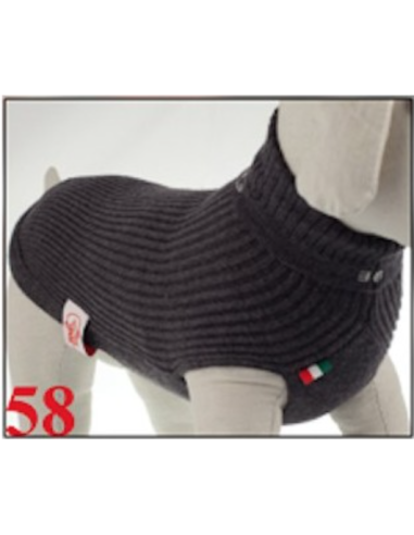 TURTLENECK WOOL PULL DARK GREY TURTLENECK WOOL PULL DARK GREY