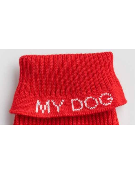 TURTLENECK WOOL PULL RED