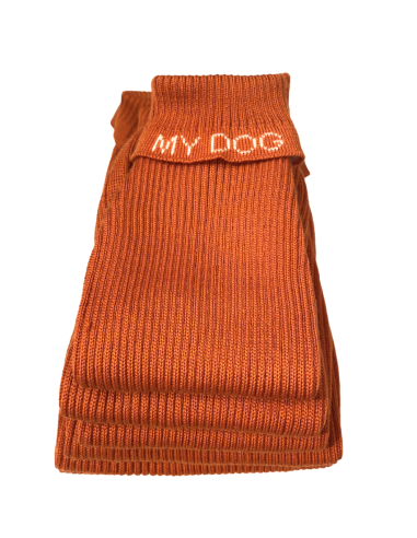 TURTLENECK WOOL ORANGE