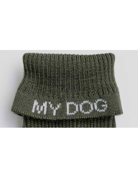 TURTLENECK WOOL PULL OLIVE GREEN