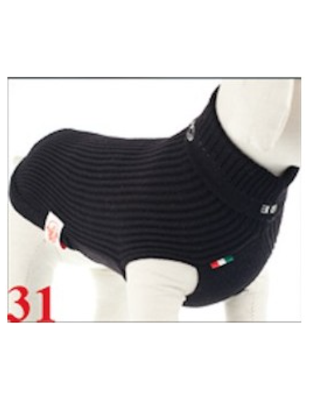 TURTLENECK WOOL PULL BLACK