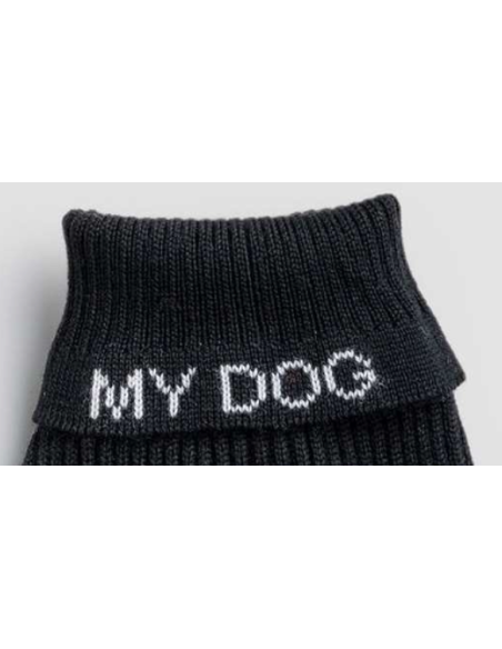 TURTLENECK WOOL PULL BLACK