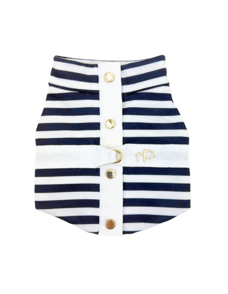 STRIPED GILET BLUE NAVY SPECIAL