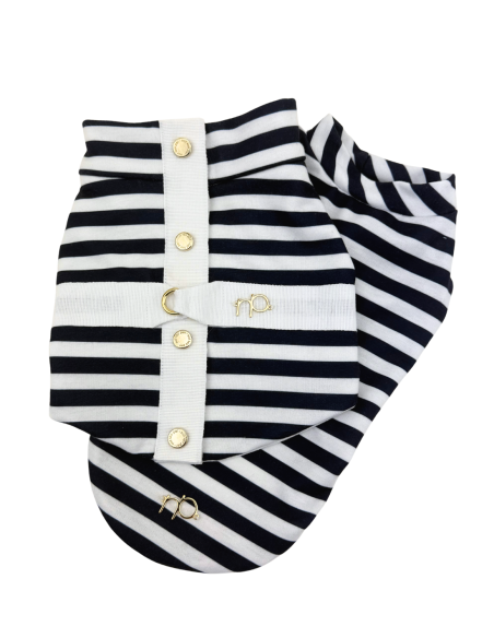 STRIPED GILET BLUE NAVY SPECIAL