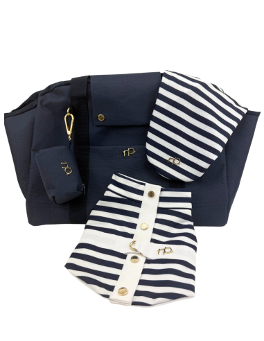 STRIPED GILET BLUE NAVY SPECIAL STRIPED GILET BLUE NAVY SPECIAL