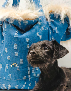 JEANS ECO FUR REVERSIBLE...