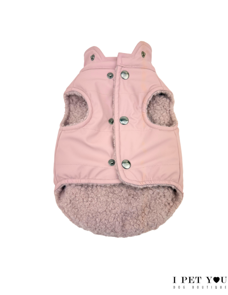 BEAR WARM RAINCOAT ROSA