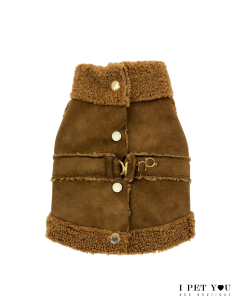 SHEEPSKIN GILET HARNESS...