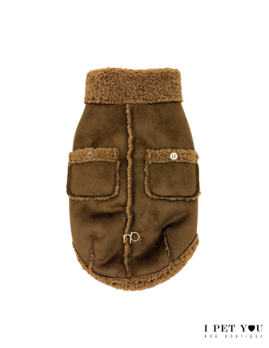 SOFT SHEEPSKIN COAT COGNAC SPECIAL