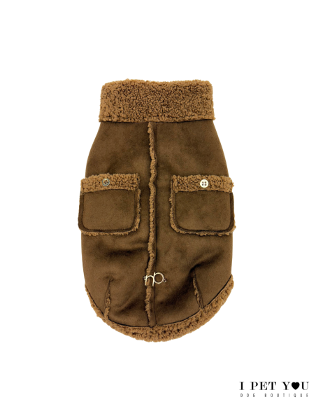 SOFT SHEEPSKIN COAT COGNAC SPECIAL