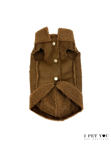 SOFT SHEEPSKIN COAT COGNAC SPECIAL