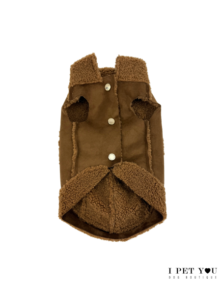 SOFT SHEEPSKIN COAT COGNAC SPECIAL