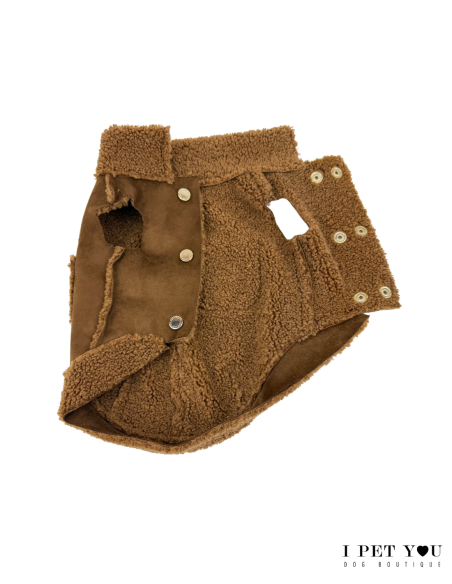 SOFT SHEEPSKIN COAT COGNAC SPECIAL